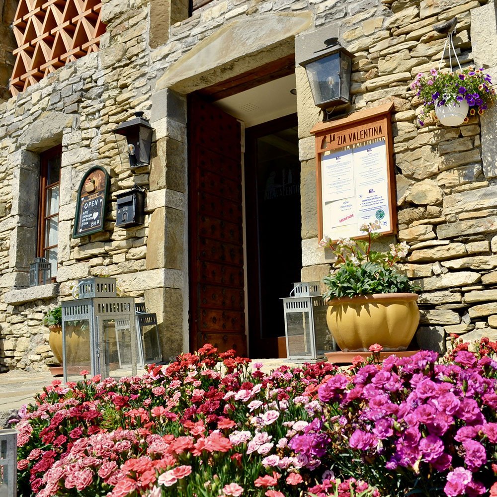 L’ingresso fiorito di Zia Valentina