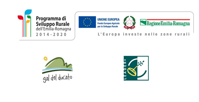 Programma di Sviluppo Rurale Emilia-Romagna 2014–2020, Unione Europea, Repubblica Italiana, Regione Emilia-Romagna, GAL del Ducato e LEADER